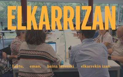 Elkarrizan: hartu, eman... baina bereziki elkarrekin izan