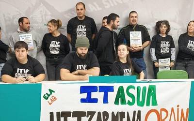 Itasuarekin duen kontratua eteteko eskatu diote Eusko Jaurlaritzari