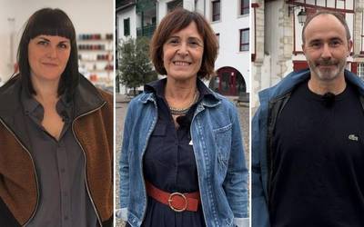 Debagoienetik Lapurdira: Katalin Antxia, Susana Axpe eta Aritz Aranguren