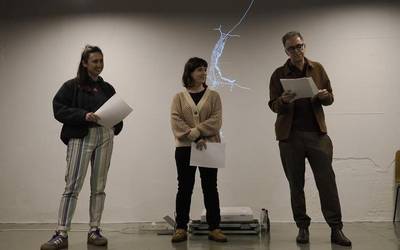 'Oasi: ibilbide poetiko bat tenpluan barrena' performance literarioa, gaur, Kulturaten