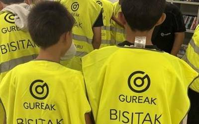 San Lorenzoko ikasleak 'Ni zu bezala' programan