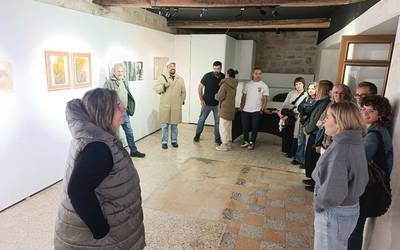 Dozenaka lagunen interesa piztu dute Jose Ramon Ais eta Arantza Escondrillasen sorkuntzek