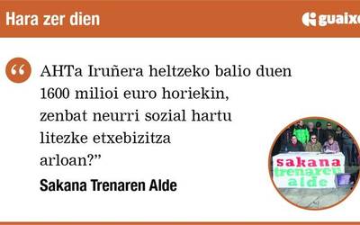Etxebizitza duina eta tren soziala denontzako