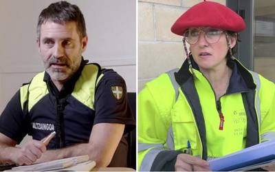 Aguazilaren eta udaltzainaren lana ezagutzen