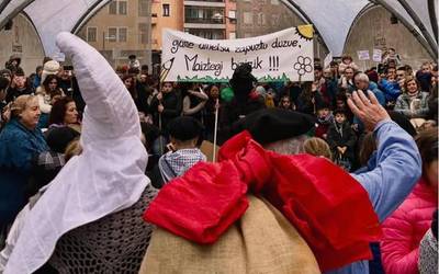 Maiztegi guraso elkarteak umeentzako janari "duina" aldarrikatuko du Iurretan