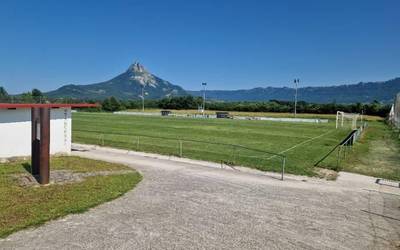 Futbol zelaitik ateratako lurra banatuko du udalak
