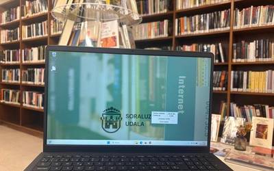 Soraluzeko Udal Liburutegiak arautegi berria eta sarbide publikoko ordenagailuetarako kontrol eta babes sistema jarri ditu martxan