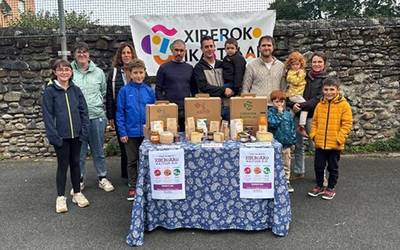 Laudio Ikastola Zuberoako ikastolak laguntzeko produktu otarrak jasotzeko gunea izango da