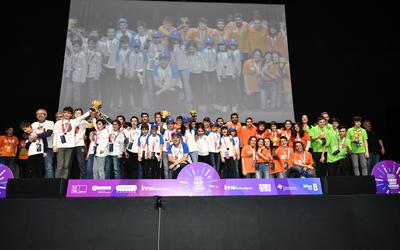 Urkide Ikastolako Legokide taldeak irabazi du First Lego League Euskadiko txapelketa