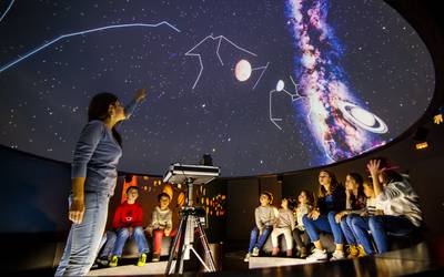 Polaris filma 3D formatuan ikusteko aukera asteburuan Planetariumean